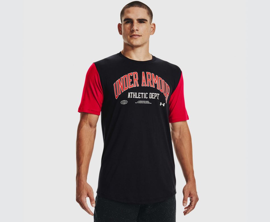 Under Armour UA ATH DEPT CLRBLK SS