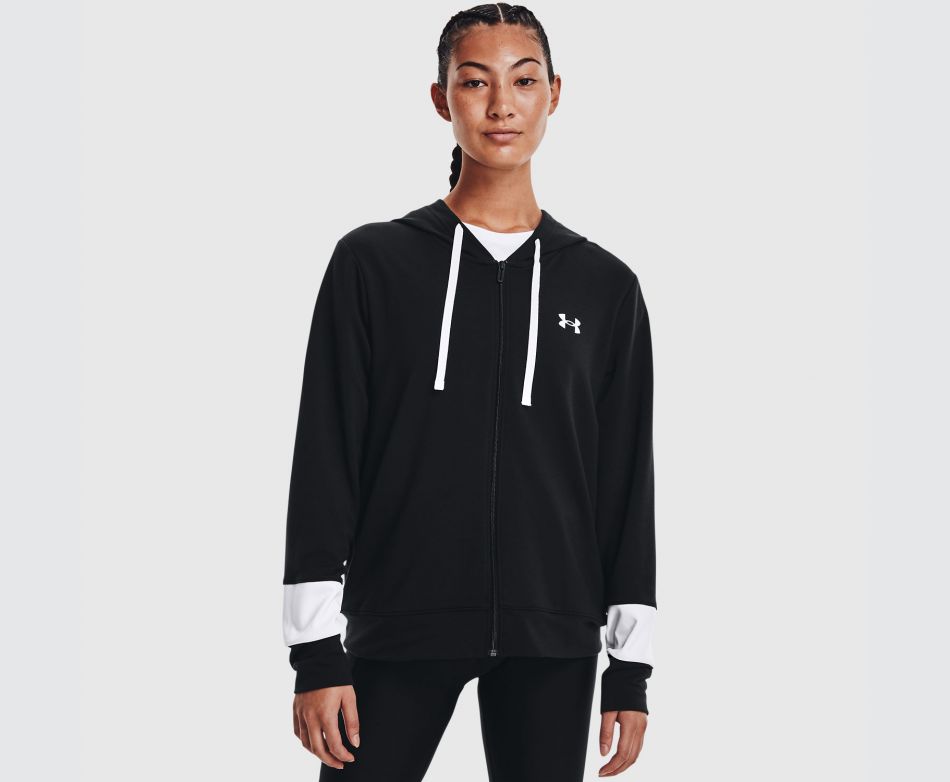 Under Armour  UA RIVAL TERRY CB FZ HOODIE