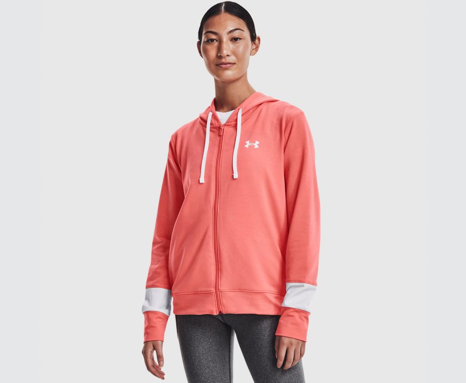 Under Armour  UA RIVAL TERRY CB FZ HOODIE