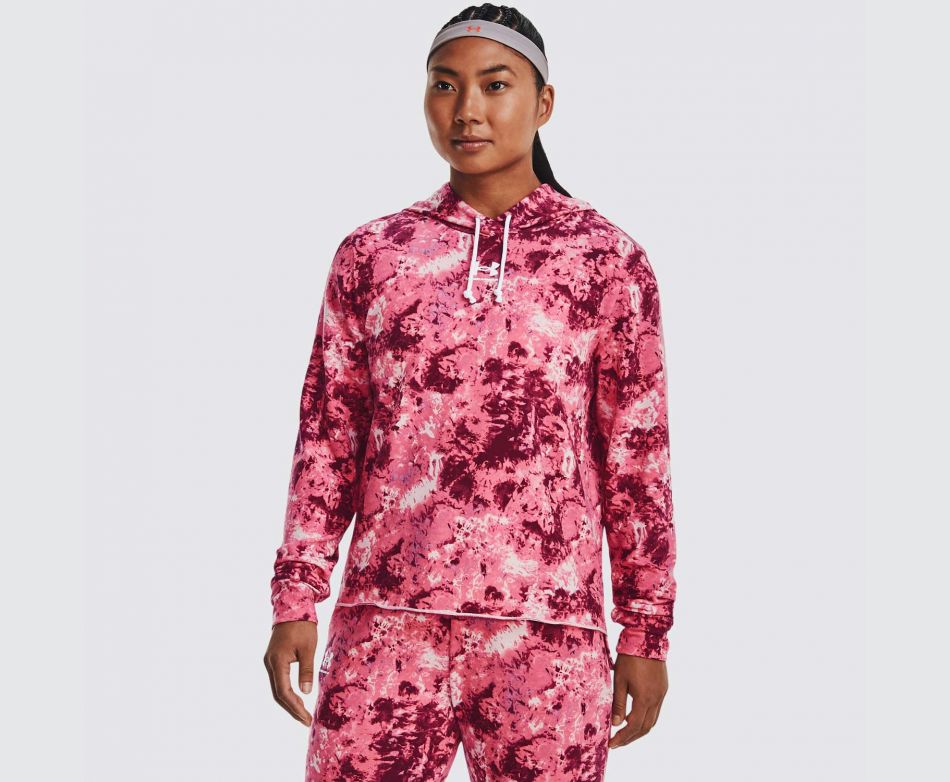 Under Armour  UA RIVAL TERRY PRINT HOODIE