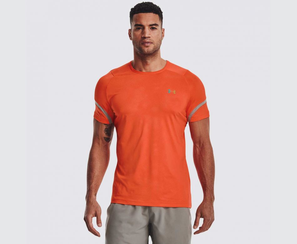 Under Armour  UA RUSH EMBOSS SS
