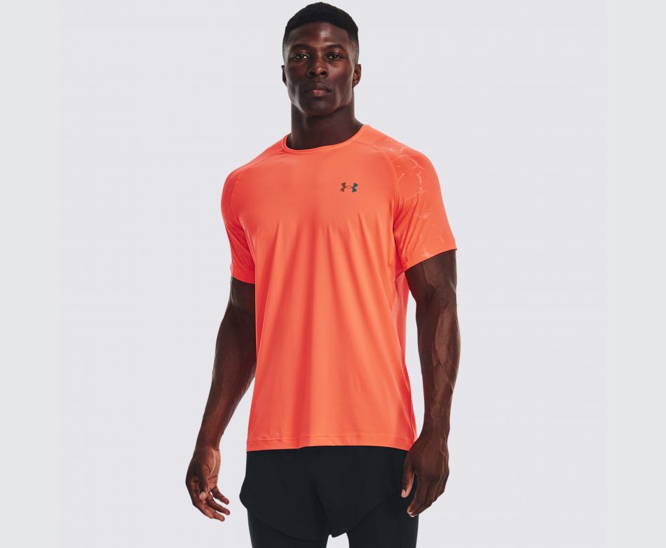 Under Armour  UA RUSH EMBOSS SS