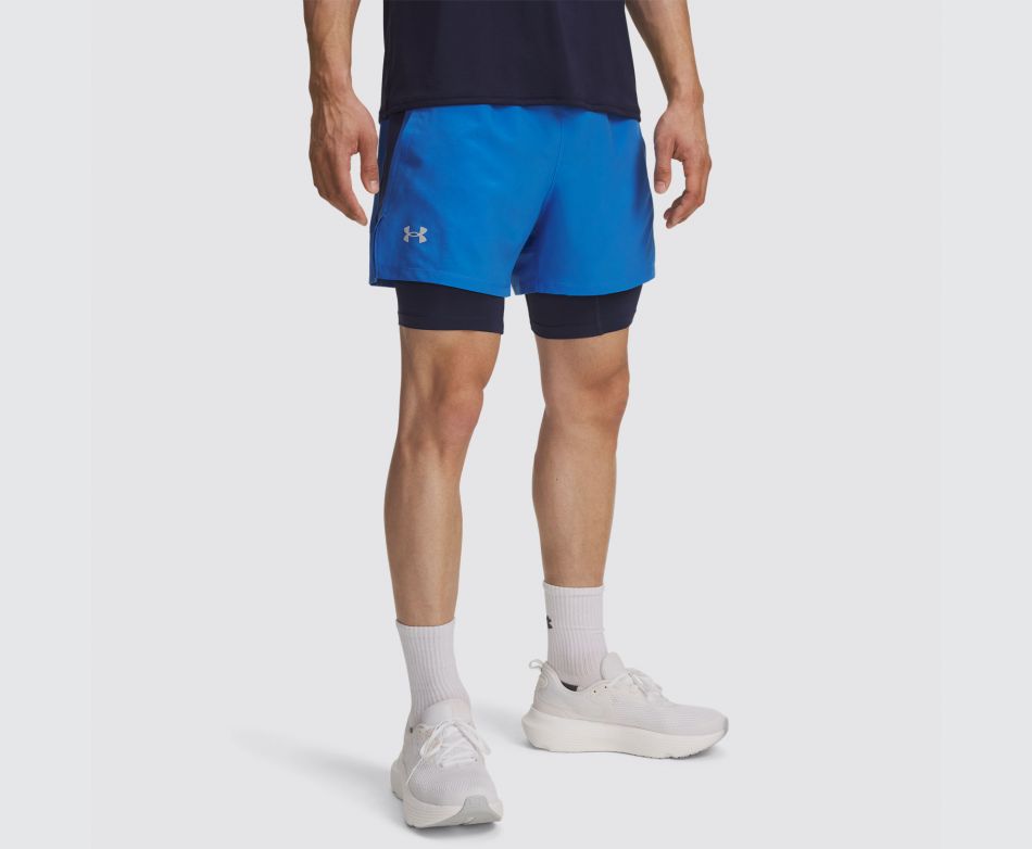 Under Armour  UA LAUNCH 5 2-IN-1 SHORTS