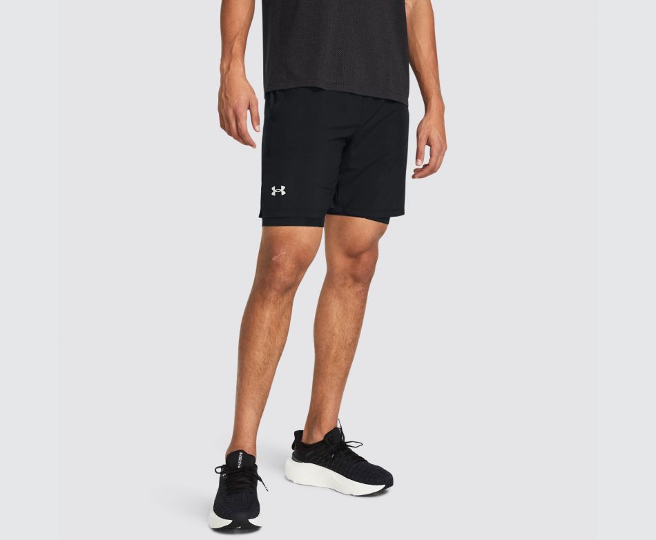 Under Armour  UA LAUNCH 7 2-IN-1 SHORTS