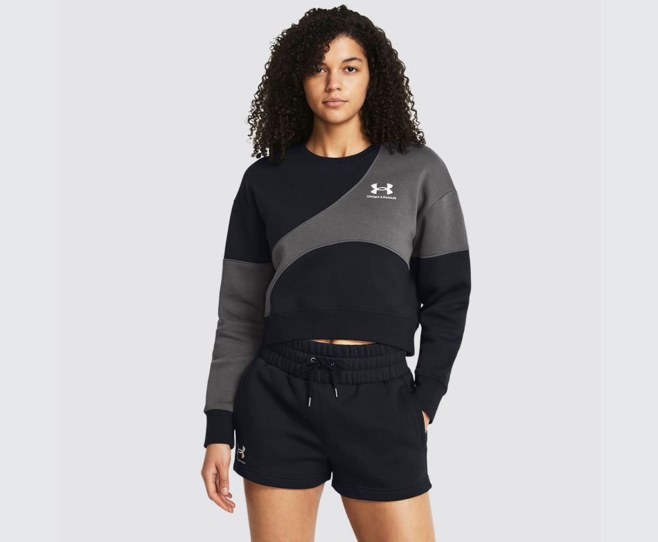 Under Armour UA ESSENTIAL FLEECE CROP CREW