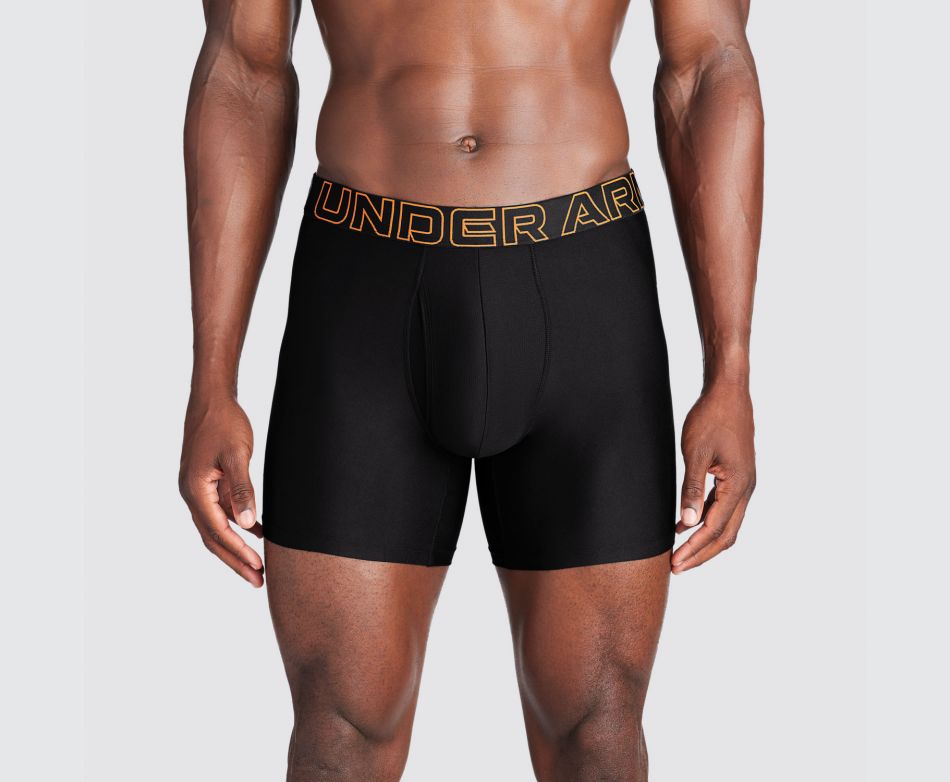 Under Armour UA PERFORMANCE TECH 6" 3-PACK BOXERJOCK