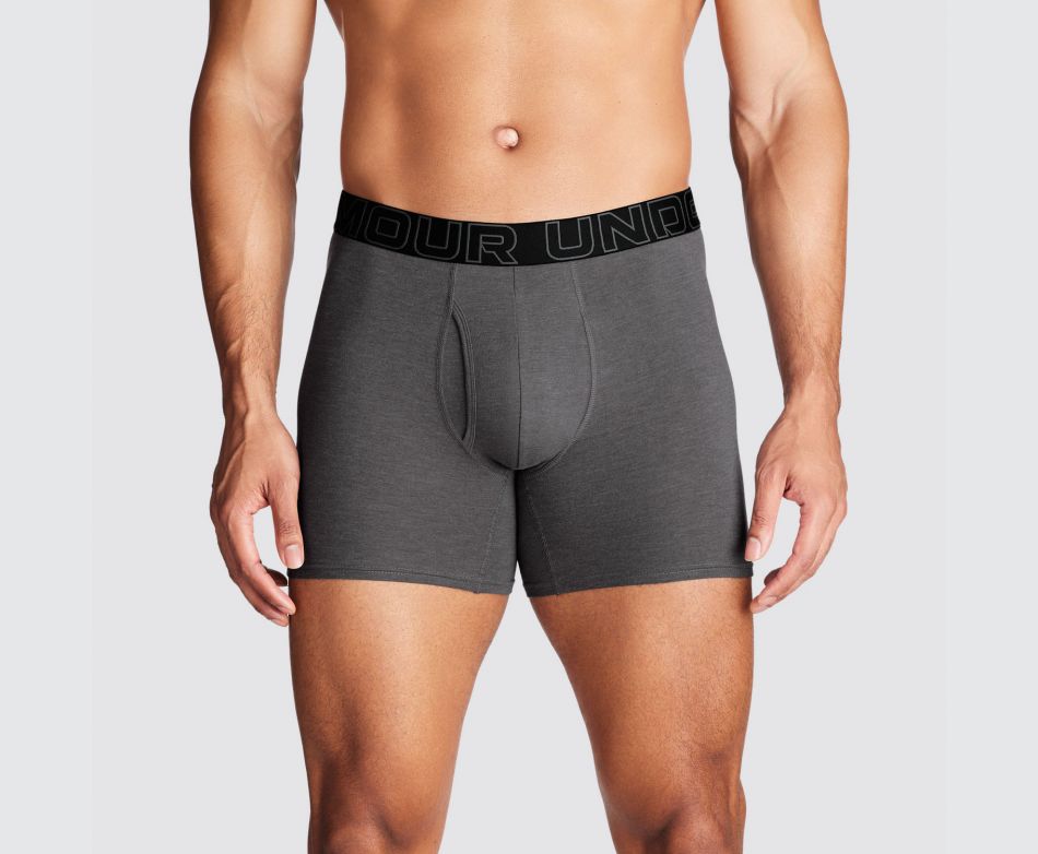 Under Armour UA PERFORMANCE COTTON 6" 3-PACK BOXERJOCK