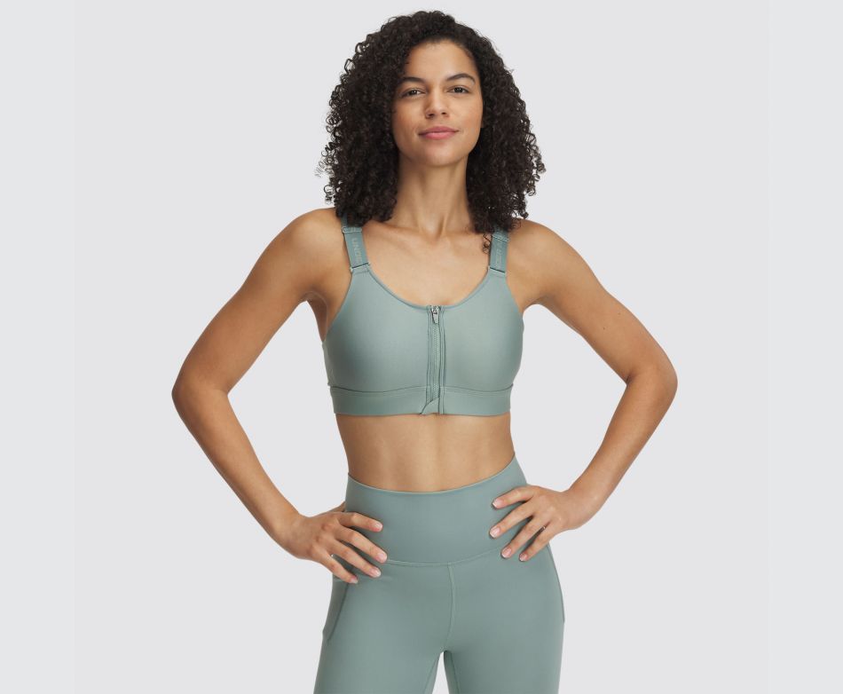 Under Armour UA INFINITY HIGH ZIP 2.0 BRA