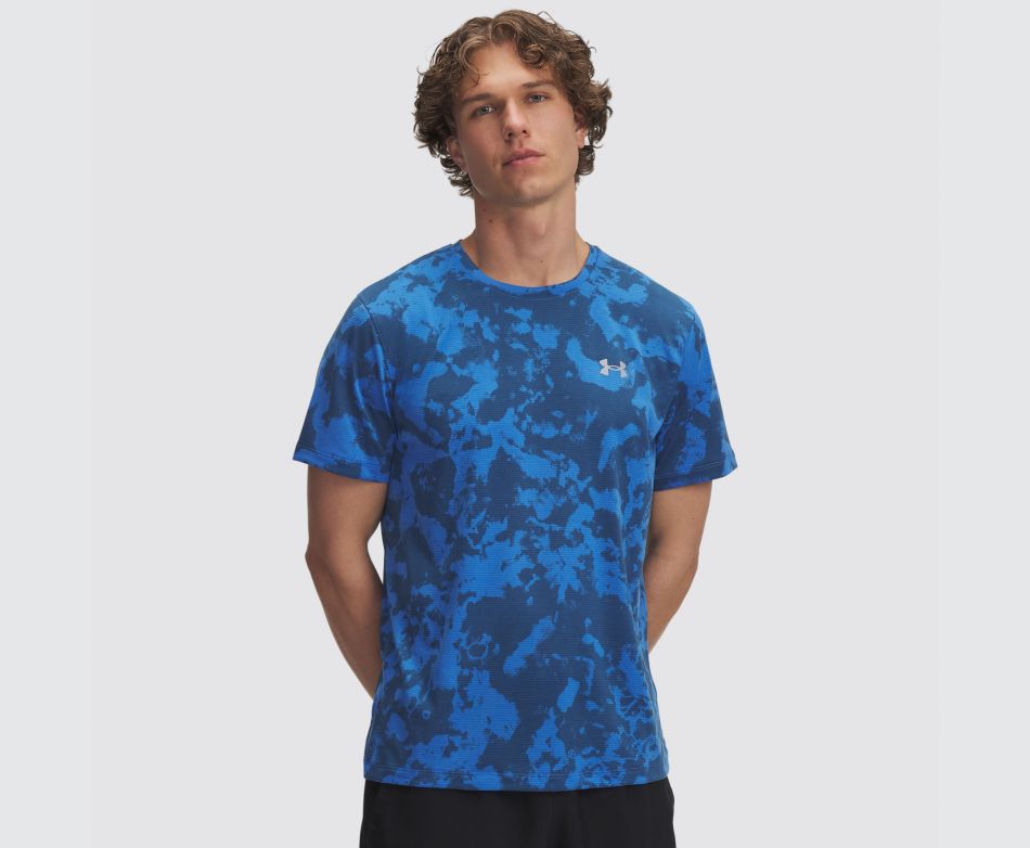 Under Armour  UA LAUNCH PRINTED SS