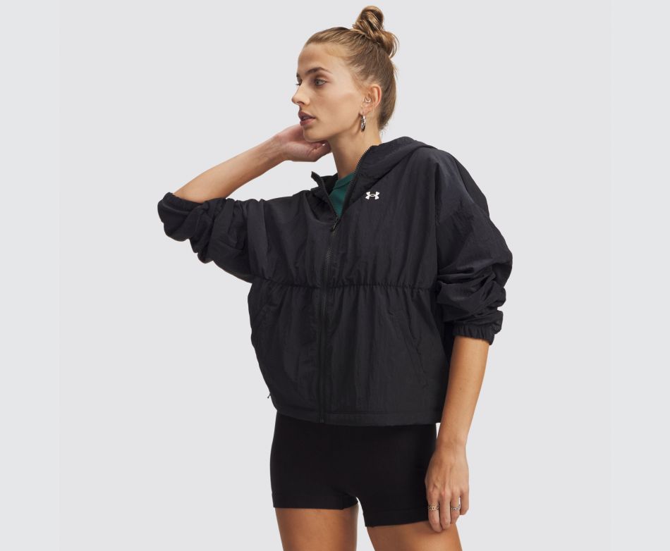 Under Armour  UA RIVAL WOVEN BUNGEE FZ