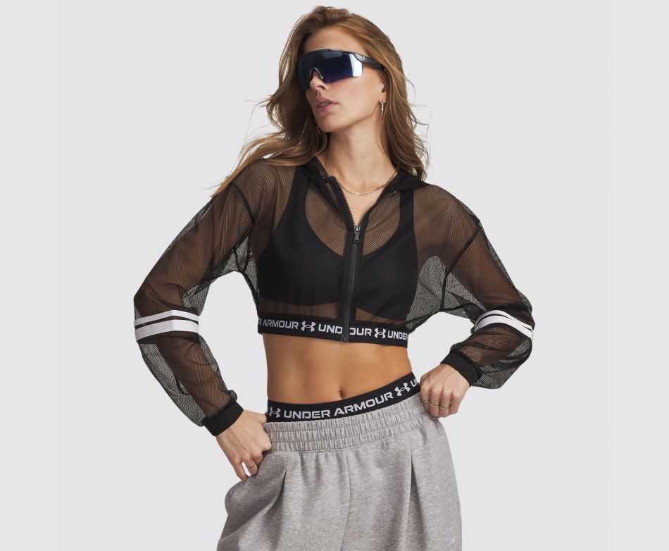 Under Armour  UA HEATGEAR MESH FZ
