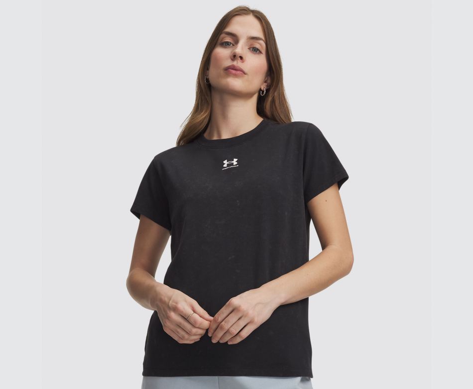 Under Armour  UA RIVAL COTTON WASH SS