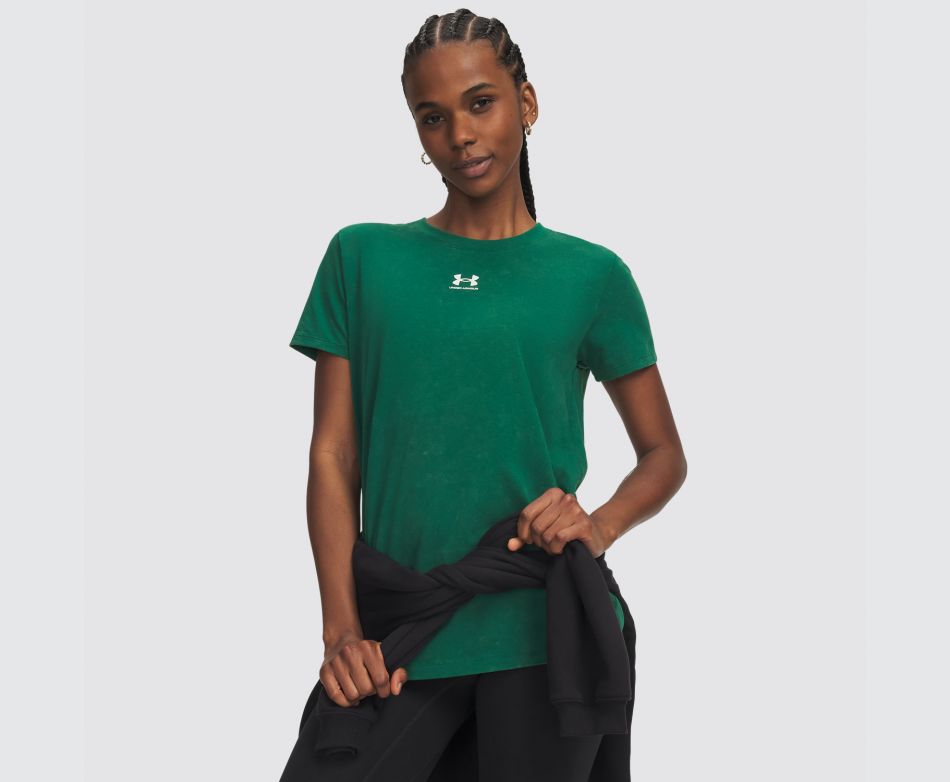 Under Armour  UA RIVAL COTTON WASH SS