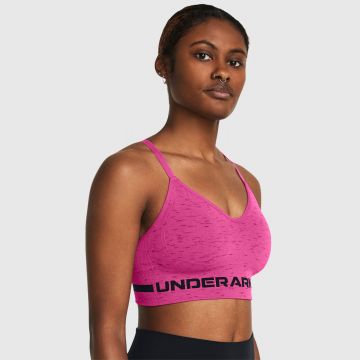 UA SEAMLESS LOW LONG HTR BRA