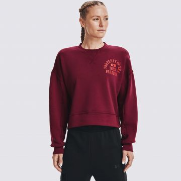 UA PRJCT ROCK FLEECE LC CREW