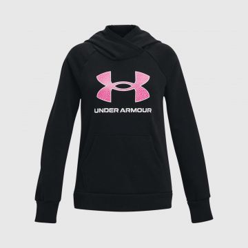 UA RIVAL FLEECE BL HOODIE