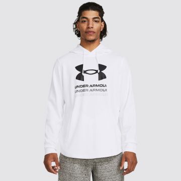 UA RIVAL TERRY GRAPHIC HOOD