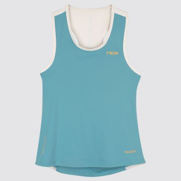 NOX WMN TANK PRO DUSTY  TURQUO