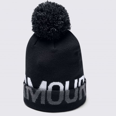 Under Armour  UA GRAPHIC POM BEANIE-BLK img2