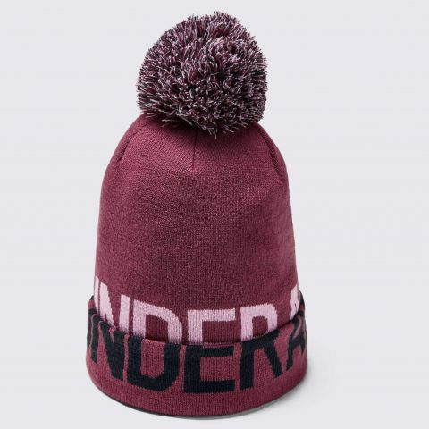 Under Armour  UA GRAPHIC POM BEANIE-BLK img3