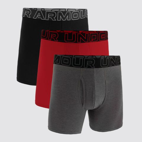 Under Armour UA PERFORMANCE COTTON 6" 3-PACK BOXERJOCK img3