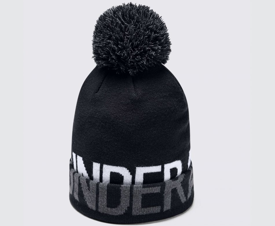 Under Armour  UA GRAPHIC POM BEANIE-BLK
