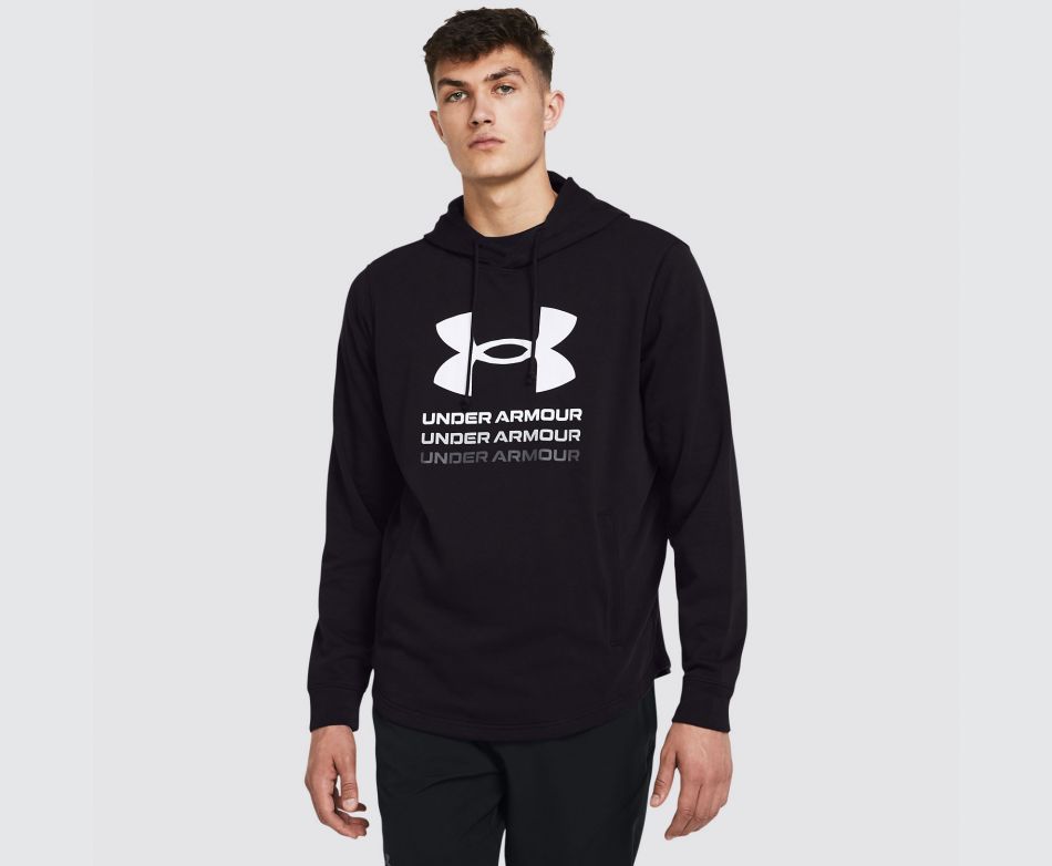 Under Armour  UA RIVAL TERRY GRAPHIC HOOD