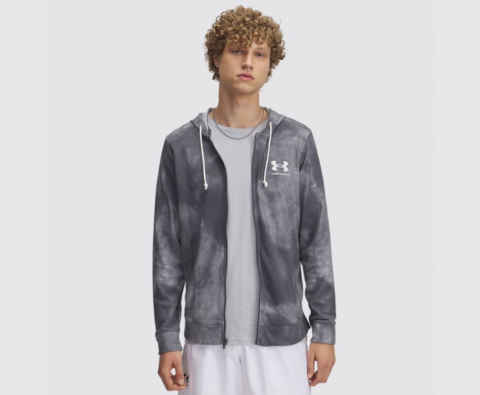 Under Armour  UA RIVAL TERRY AOP FZ Q1